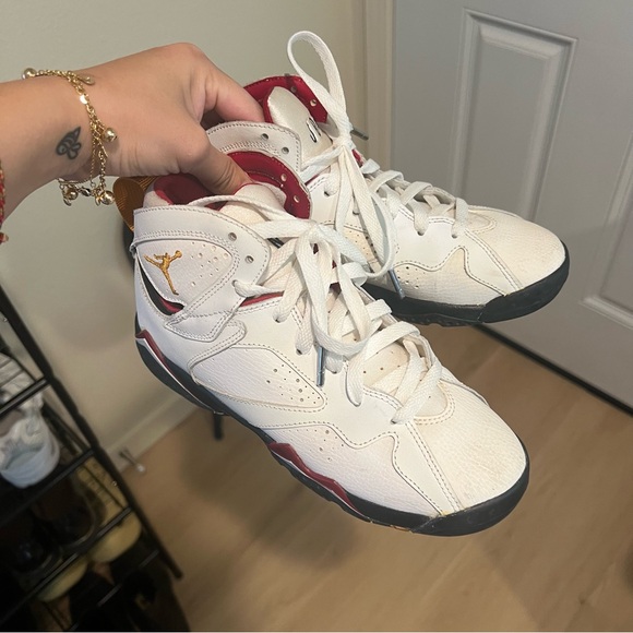 *MOVING SALE* Jordan 7 Cardinals in Big Kids Size 4.5 - Picture 2 of 6